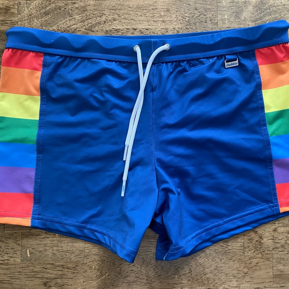 Chubbies Pride Euro Trunks
